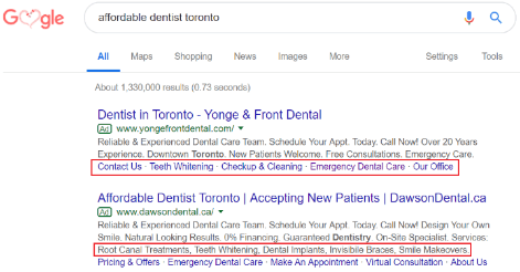 Google Ads for dental clinics
